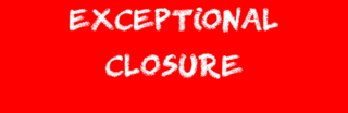 Exceptional closure