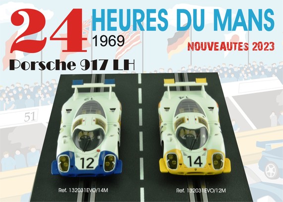 Porsche 917LH n°12 et n°14