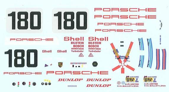Porsche 961 n°180 - Le Mans 1986
