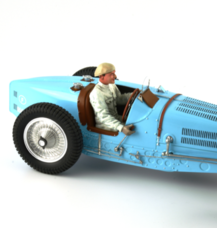 Bugatti type 59 chassis #59124 light blue