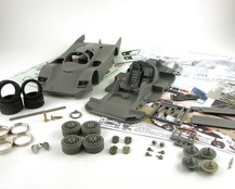 Dauer n°36 - details of parts included into the kit