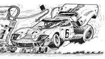 Ford GT 40 #6 (Winner) or 7