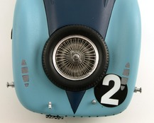Bugatti 57G focus on the spare wheel