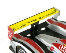 Audi R10 TDI n°2 - 24 Heures du Mans 2008 - rear wing