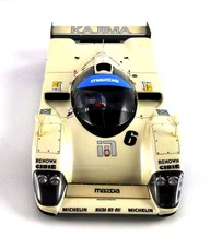 Mazda MXR-01 n°6 - 24 Heures du Mans 1992- vue globale