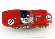 Ferrari TR 61 n°11 Le Mans 1961 - vue du dessus