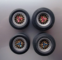 Assembled wheel of Ford MKIV