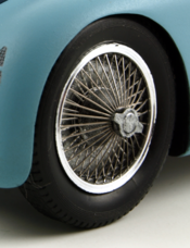 Roue Bugatti 57G assemblée avec écrou 