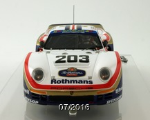 Porsche 961 n°23, vue avant