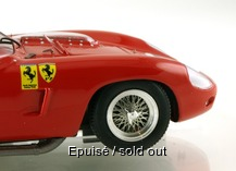 Ferrari 250 TR 61 n°17 Le Mans 1961 - détails roue