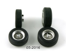 Set of 4 spoked wheels TR61 typ