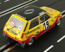 Renault 5 Alpine Gr2 n°19 Monte Carlo 1978 vue 3/4 arrière