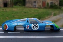 Right Profile Alpine A220 #29 Le Mans 1968