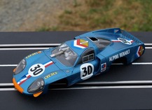 On the track Alpine A220 #30 Le Mans 1968