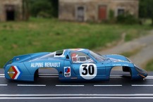 Right profile Alpine A220 #30 Le Mans 1968 Slot