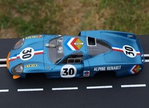 Global view Alpine A220 #30 Le Mans 1968