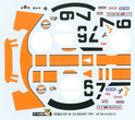 Decals set for Ford GT 40 n°6 or 7