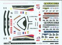 Décalque pour Peugeot 905 EV1 TER - Le Mans 1993