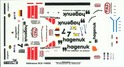 Décalque pour Joest Porsche WSC n°7 - Le Mans 1997