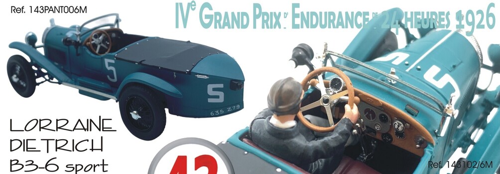 Lorraine Dietrich n°5 1926 1/43ème