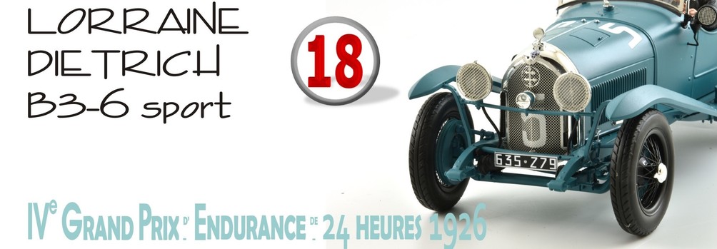 Lorraine Dietrich Le Mans 1926