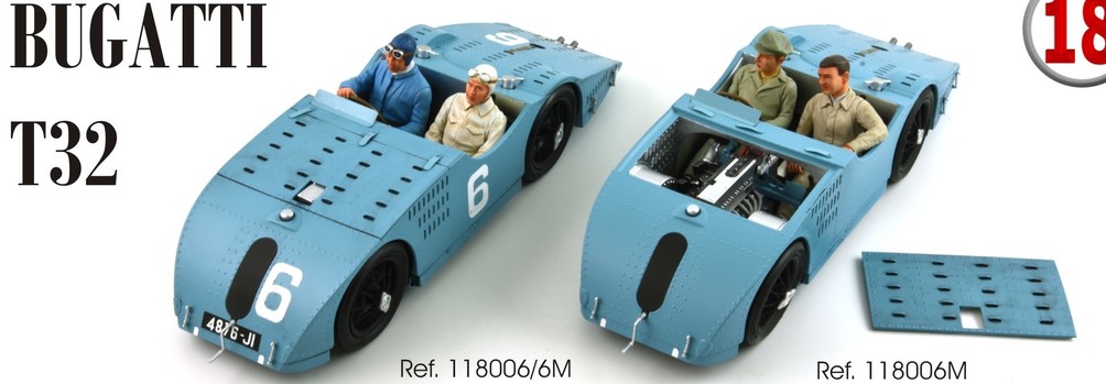 Bugatti T32 1/18 scale