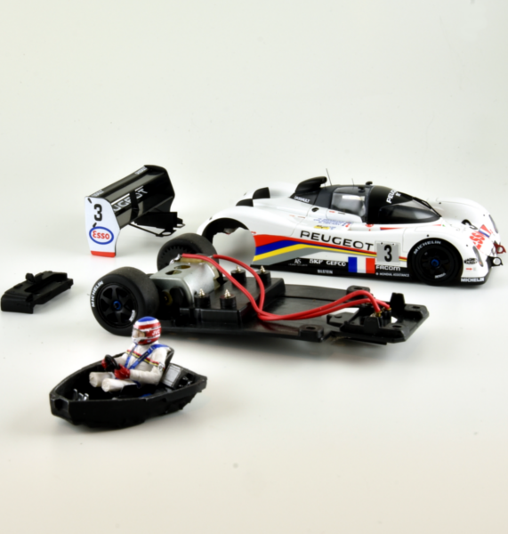 Le Mans Miniatures Peugeot 905 EV1 Ter #3 Winner 1/32 Slot Car 132041EVO/3M 