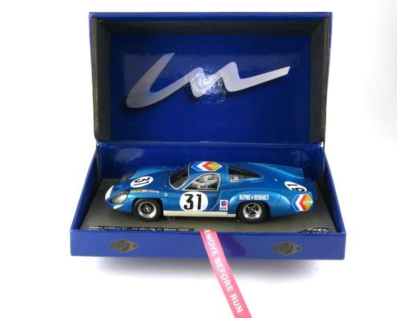 Alpine Renault A220 #31 LM 1969, packaging