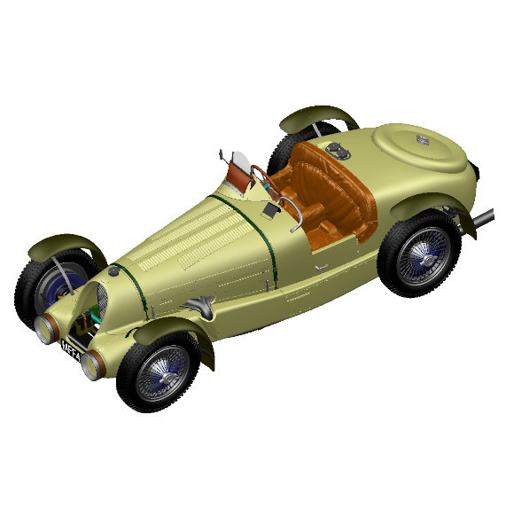 Bugatti T59 King of Belgians - version Rétromobile 2020