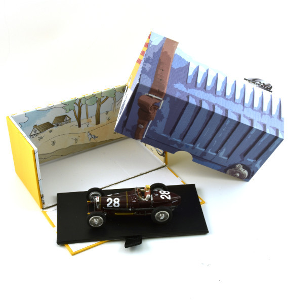 Bugatti T59 n°28 pilotée par Tazio Nuvolari