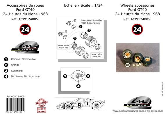 Notice d'assemblage pour ACW124005