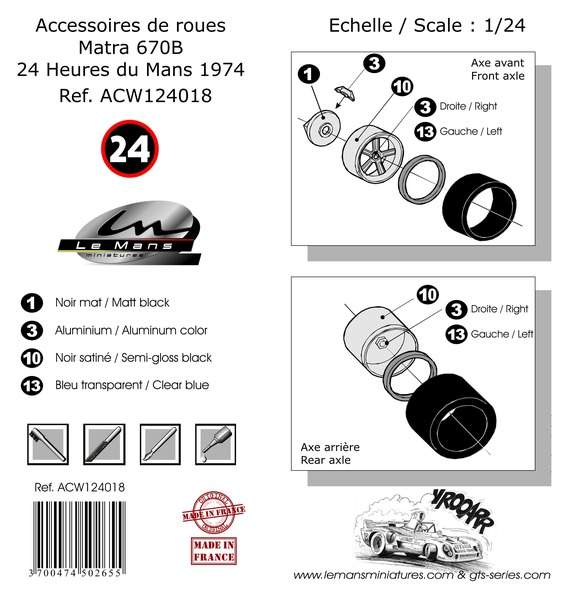 Building instruction for ACW124018