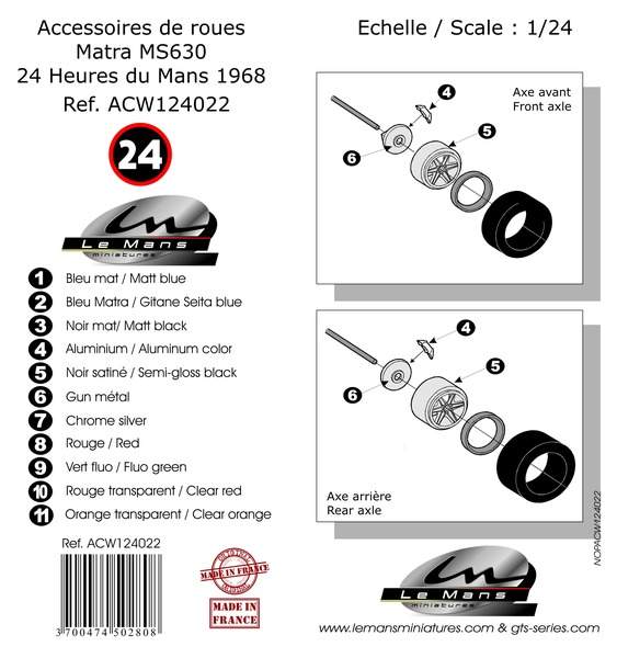 Building instruction for ACW124022