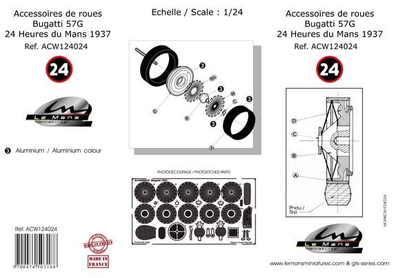 Notice d'assemblage pour ACW124024