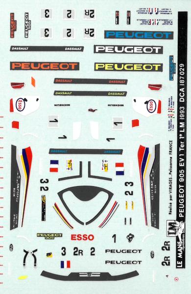 Peugeot 905 EVTER Gagnante