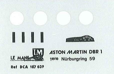 Aston Martin DBR 1 n°1
