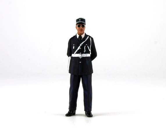 Marcel, French policeman of the 50's - front view