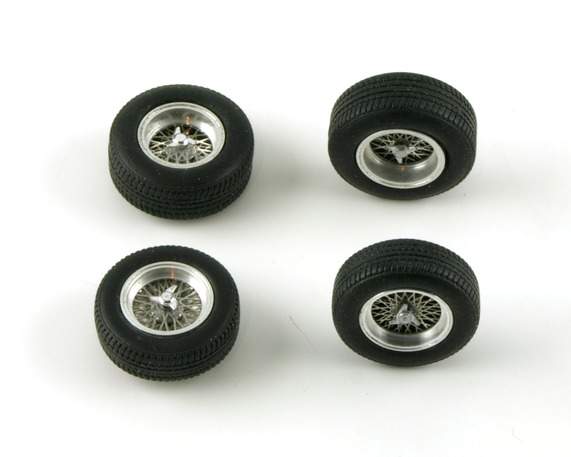 Set of 4 spoked wheels TR61 typ