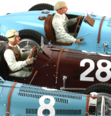 Bugatti type 59 chassis #59124 light blue