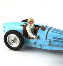 Bugatti type 59 châssis #59124 bleu ciel