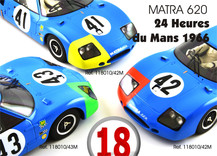 Matra 620 n°42 driven by Jo Schlesser