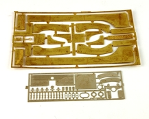 Photo-etched parts supplied into the box