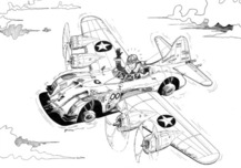 Panoz LMP1 B17 Drawing Jean-Marie Guivarch'