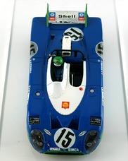 Matra MS670B n°15 LM 1972 - vue du dessus