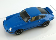 Vue gloable Porsche Carrera RS bleue