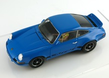 Global view Porsche Carrera RS blue