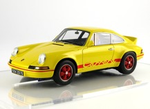 3/4 avant droit Porsche Carrera RS jaune