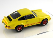 3/4 right rear Porsche Carrera RS yellow