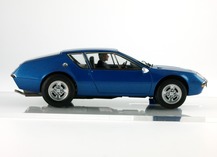 Profil droit Alpine A310 bleue