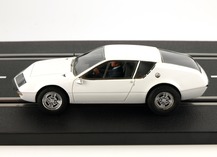 Left profile from the top Alpine A310 white 
